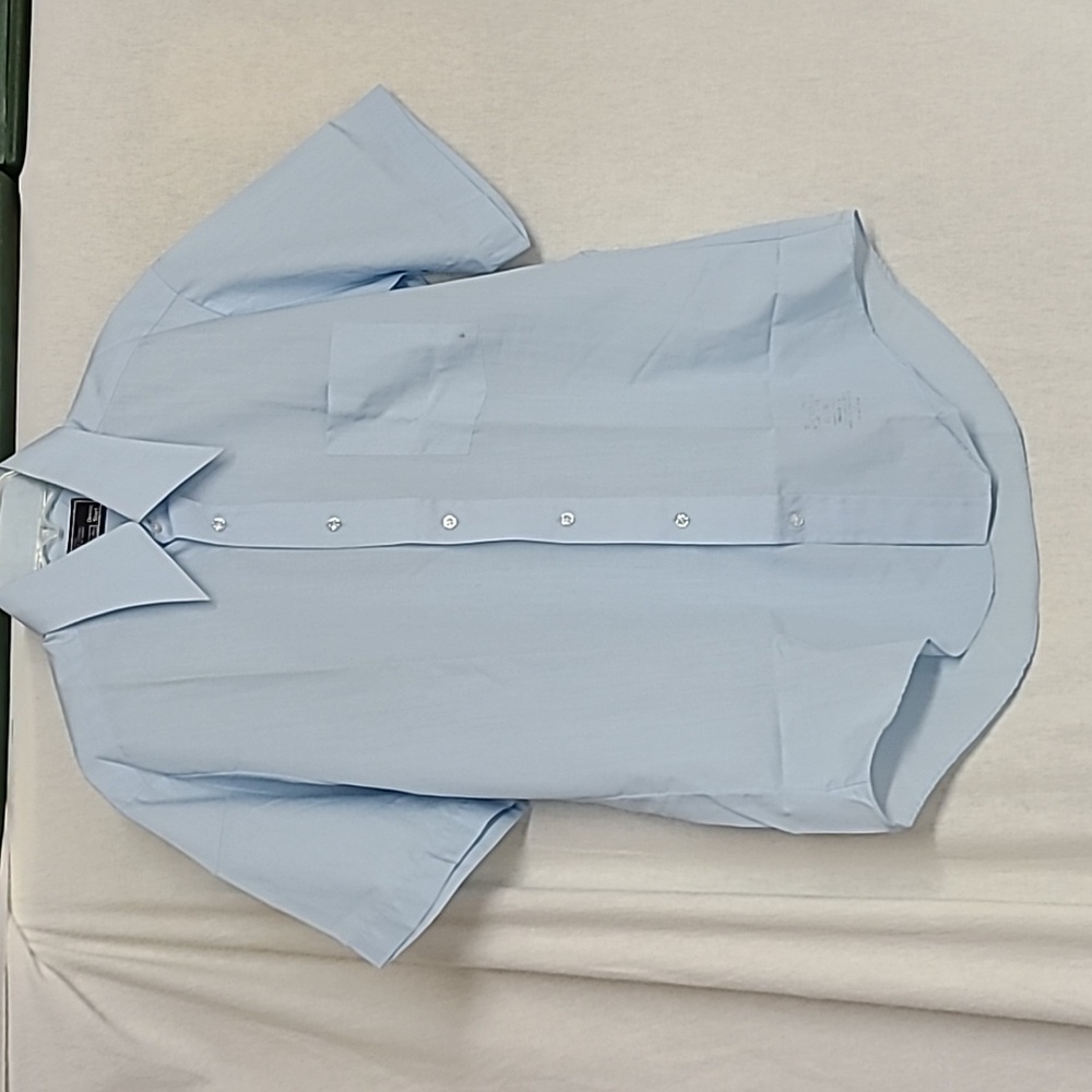 Vintage Set of 2 Sears Men's Store Classic Short-sleeved Button Down Collared - Picture 6 of 16